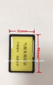 RFID Gas Tag Identification Sticker on Cylinder Hf Passive Label